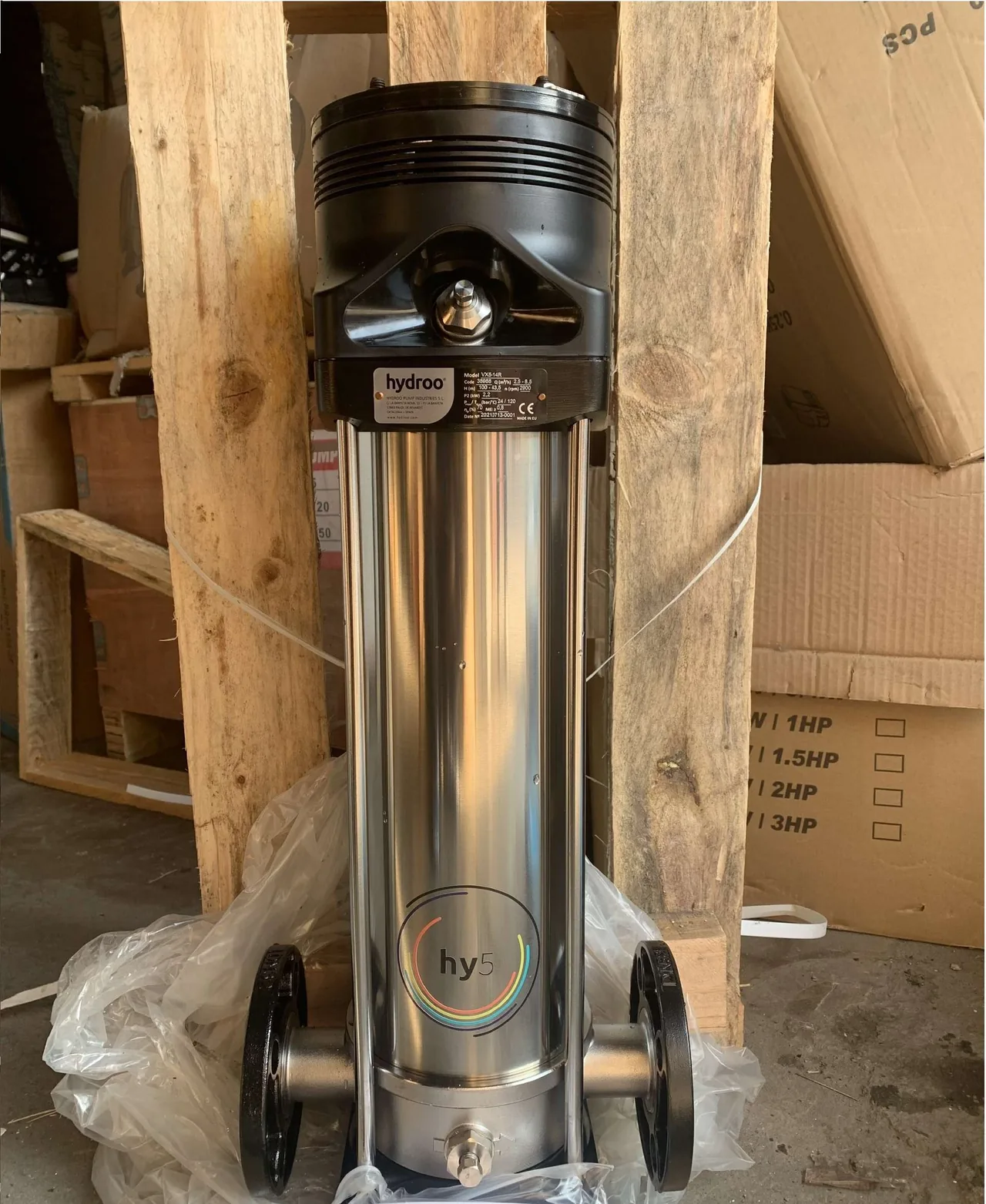 Bơm trục đứng Hydroo